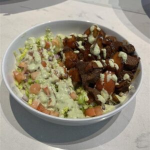 BEEF TIBS BOWL